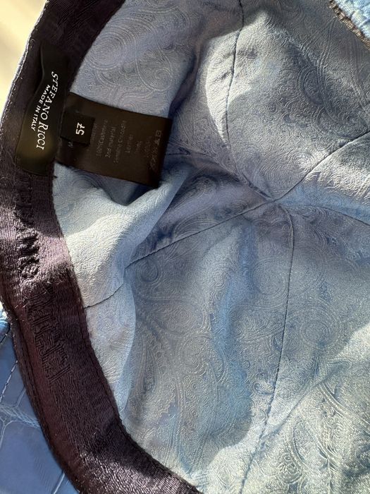 Кепка Stefano Ricci крокодил zilli