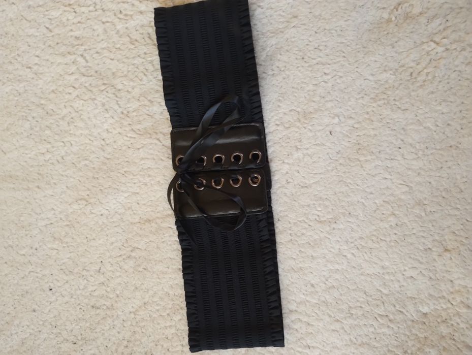 Широкий пояс корсет еластичний