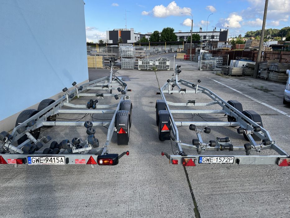 Wynajem przyczep podłodziowych Rumia