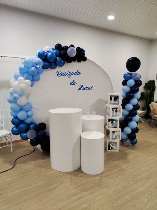 arco para baloes + cilindros negociável