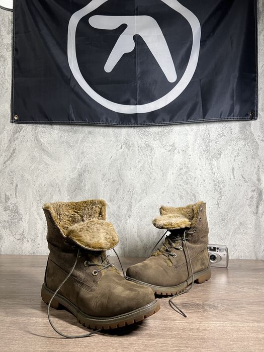 Timbarland Fur Boots Зимові Ботинки на Хутрі Теплі Боти