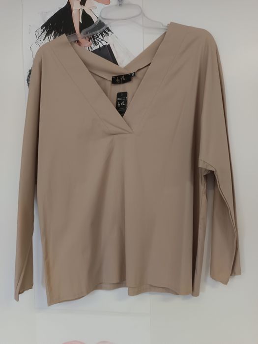 Koszula damska bluza elagancka by me new hot viral style hit beige beż