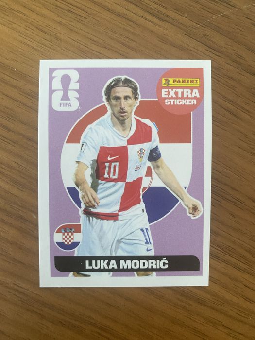 2 cromos Panini Mundial 2026 EXTRA Sticker- Doku e Modric (Regular)
