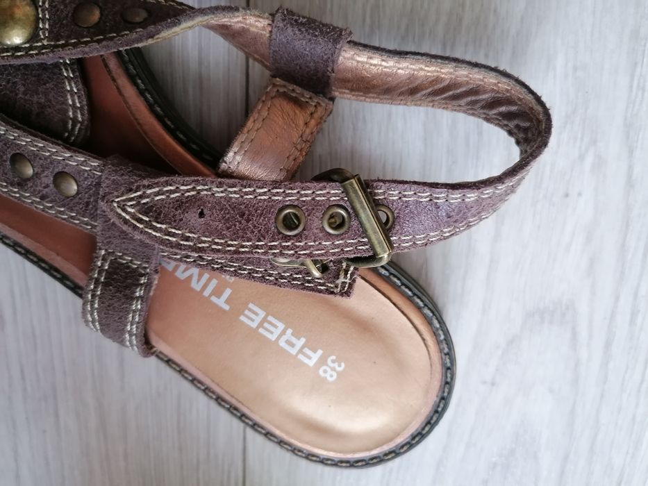 Sandały japonki boho