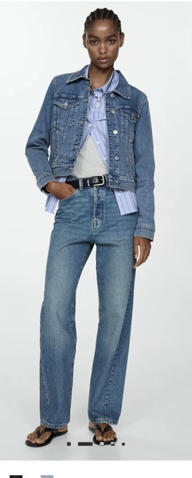 Джинсовий піджак куртка  Mango