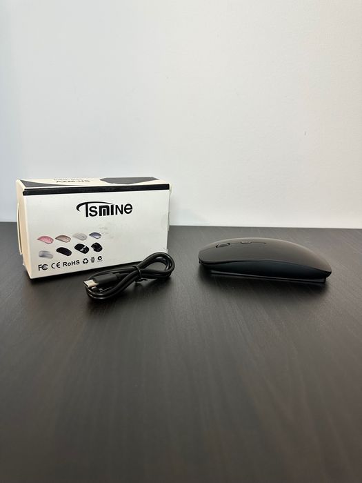 Myszka bezprzewodowa Tsmine BLACK sensor optyczny