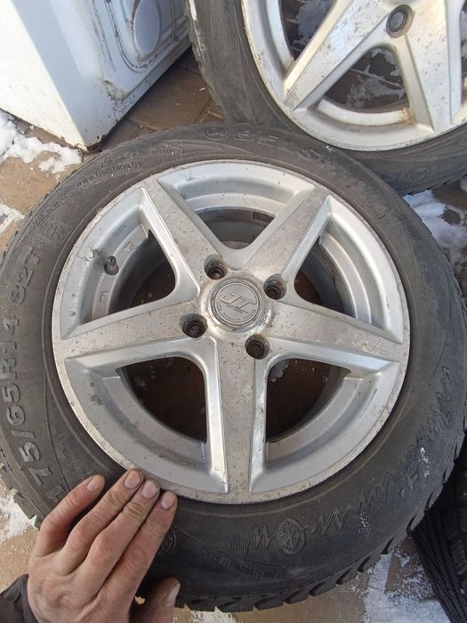 Диски Легкосплавные 4/108 R14 ET35 Красивый рисунок Титаны Форд Пежо