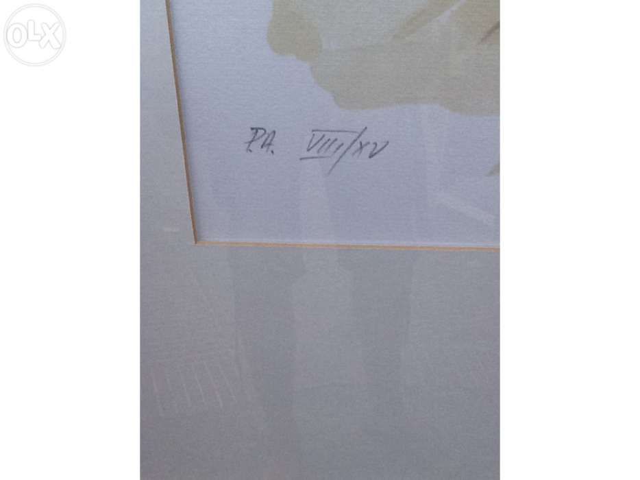 Screen Print by Master José Pádua, Artist's Proof, Exchange Offer64309920128771123