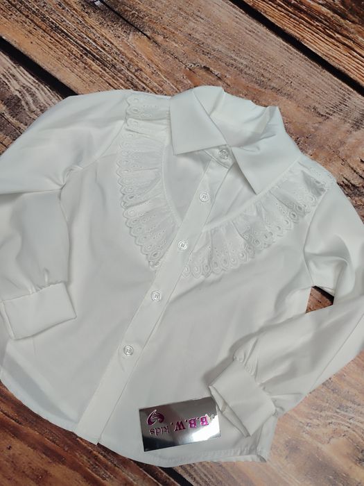 Koszula biała dla dziewczynki