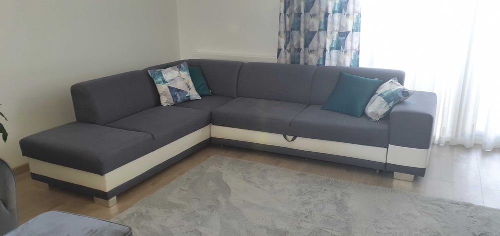 Narożnik L Lewostronny 285x220x80 Jak Nowy