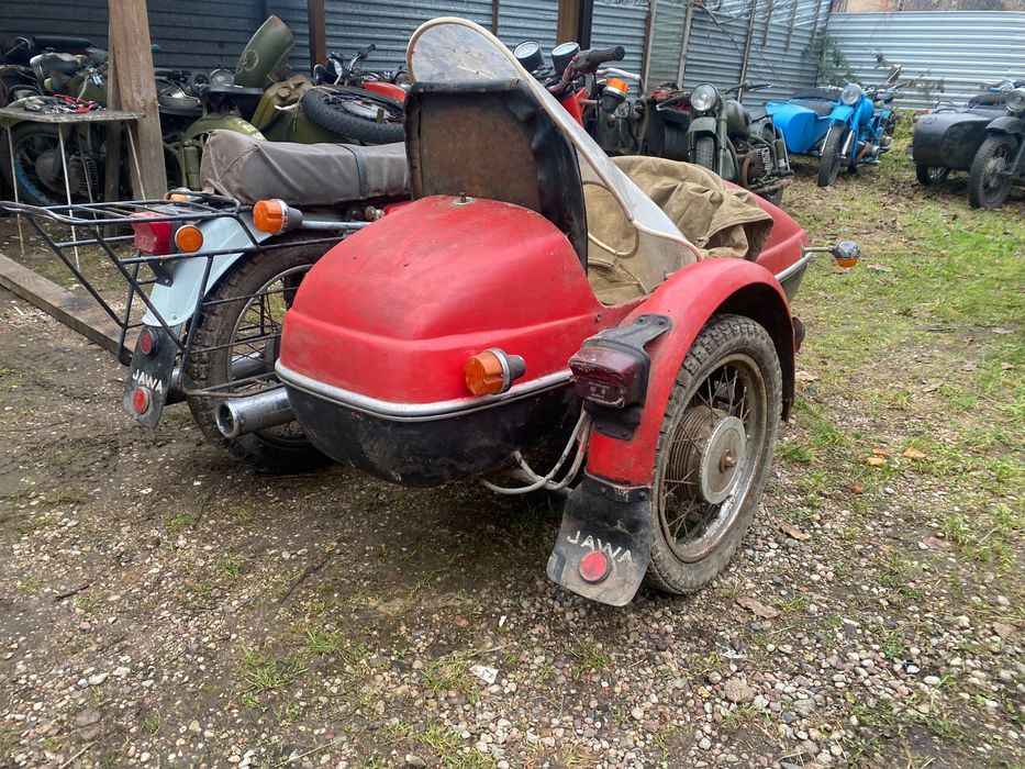 Jawa 350 z wózkiem bocznym zarejestrowana w Polsce / jawa velorex