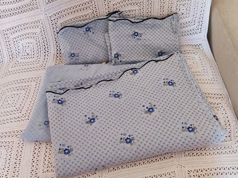 Jogo lençóis algodão