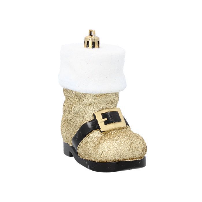 ozdoby choinkowe bucik świąteczny kpl 2szt złoty