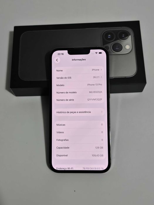 Iphone 13PRO 128GB. Muito bom.