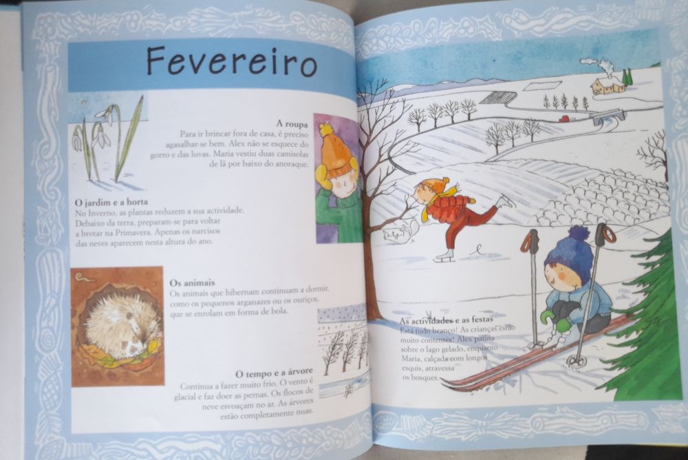 Livro "o meu primeiro livro As estaçoes"