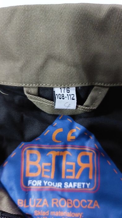 Ubranie odzież robocza BETTER komplet rozm.176 BHP