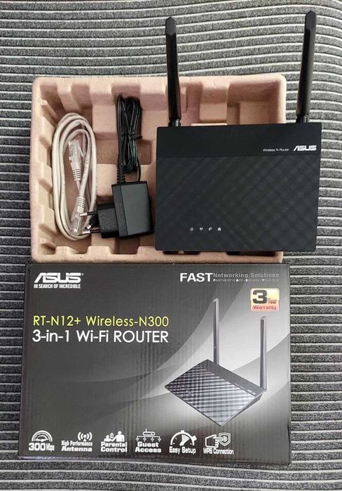 Роутер ASUS RT-N12+