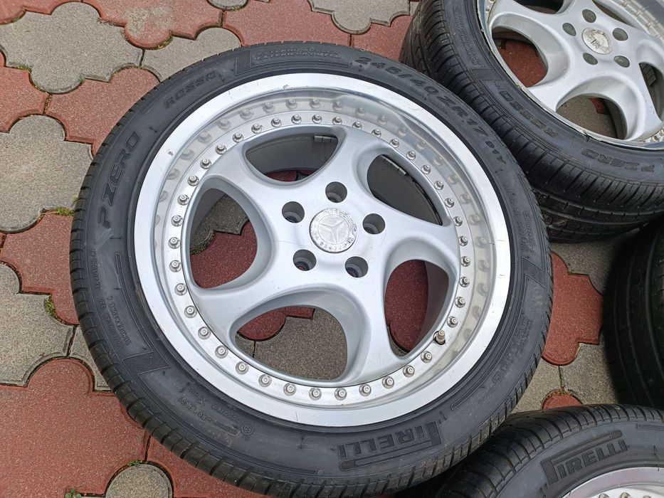 ARTEC PZ TURBO 17'' 5x112 8,5j ET54 + dystanse 30mm, BBS OZ Custom