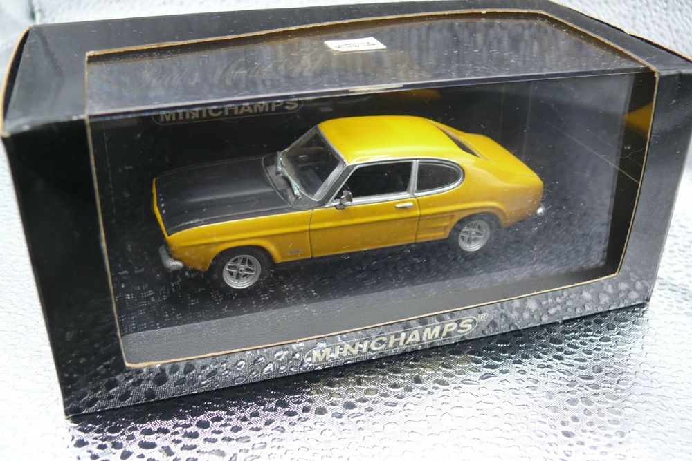 Ford Capri Rs 2600 1:43 Minichamps Amarelo