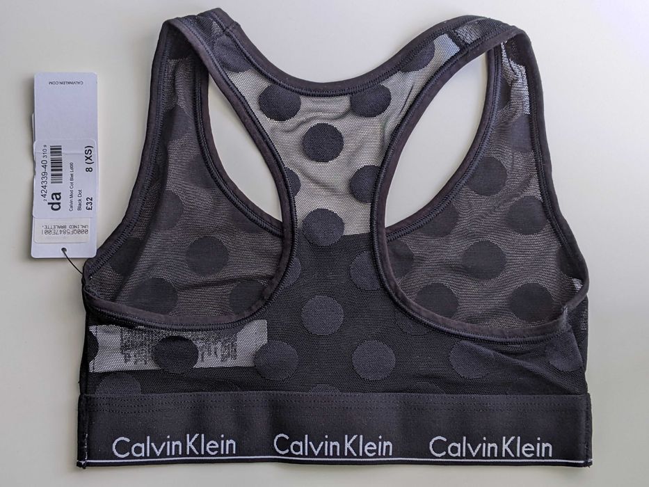 Calvin Klein бралет XS топ майка білизна бюстгалтер