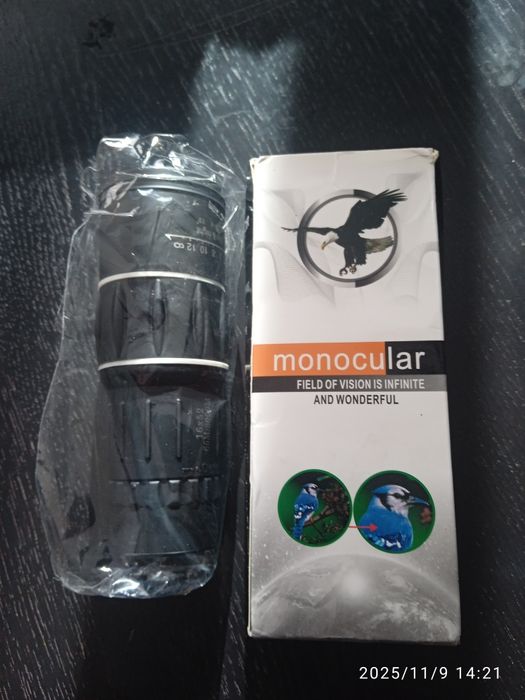 Monocular com boa capacidade de alcance