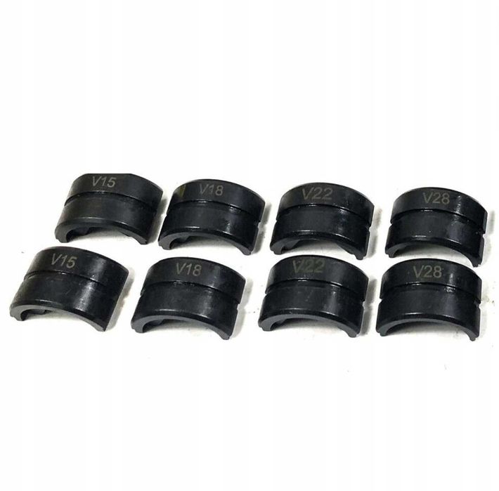 Zaciskarka hydrauliczna 6T 16mm + 9 matryc V/TH, głowica 360°