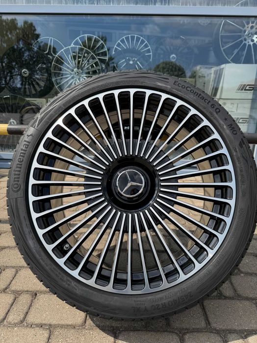 Nowe koła Mercedes 20" cali S klasa w223 czarno srebrne wieloszprychowe