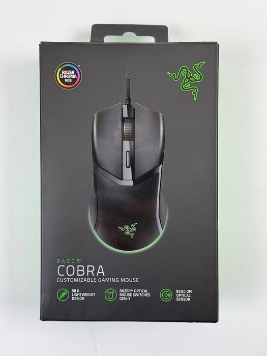 Ігрова миша Razer Cobra Lightweight Wired Black (RZ01-04650100-R3M1)