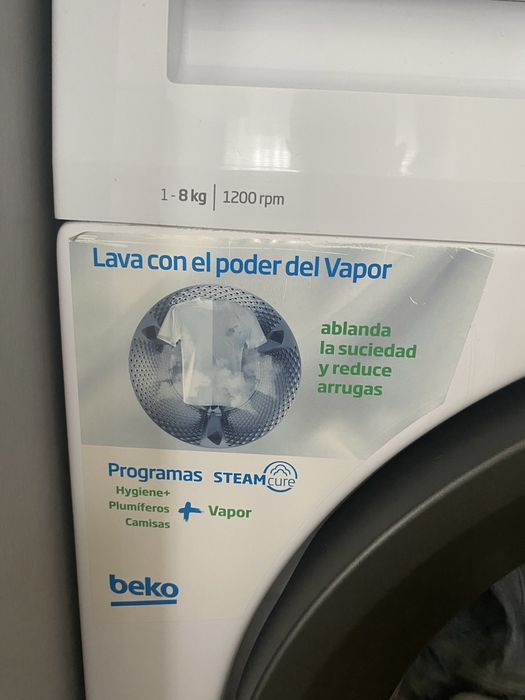 Maquina de Lavar Roupa Beko - 8kg