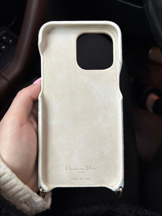 Оригинальный чехол christian dior на iphone 15 pro max