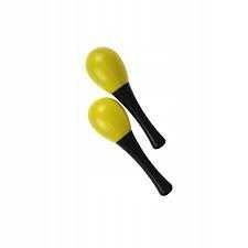 Marakasy M22 żółte (para)