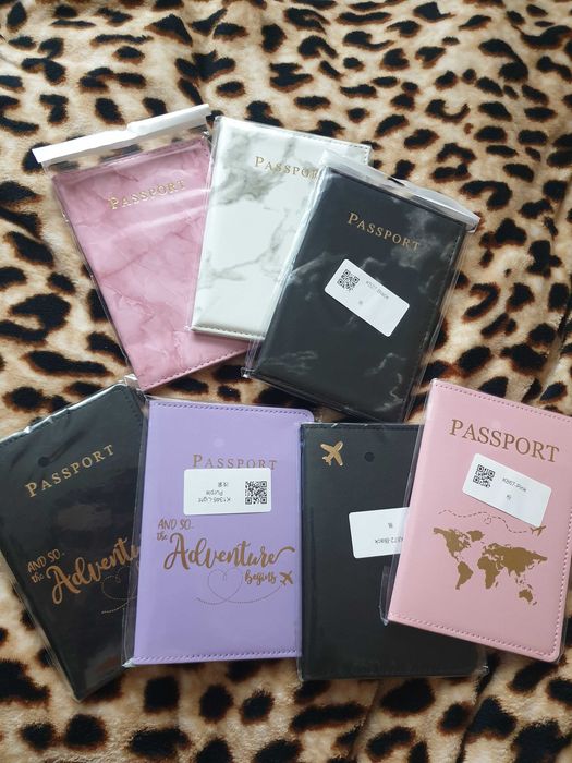 Futerał Etui na paszport case pokrowiec na dokumenty paszportowe