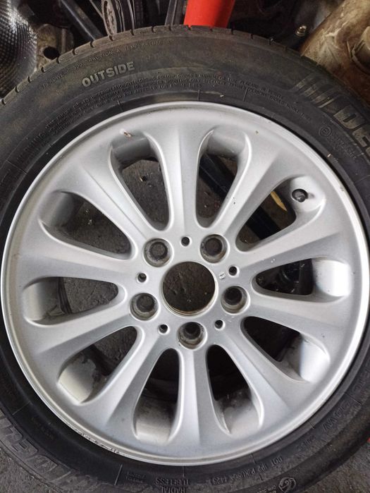 Felgi aluminiowe bmw 1 seria jeden 118d 116 6.5jx16 is42 6775818- 13 e87 5x120 et42