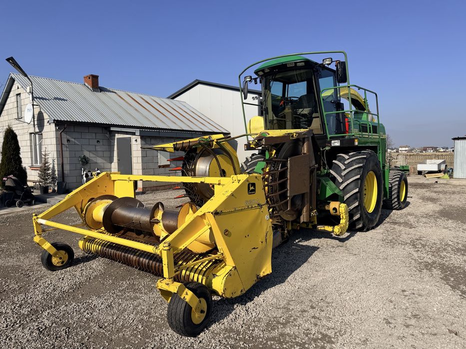 Sieczkarnia John Deere 6750 Kemper 4500 Podbieracz 630A