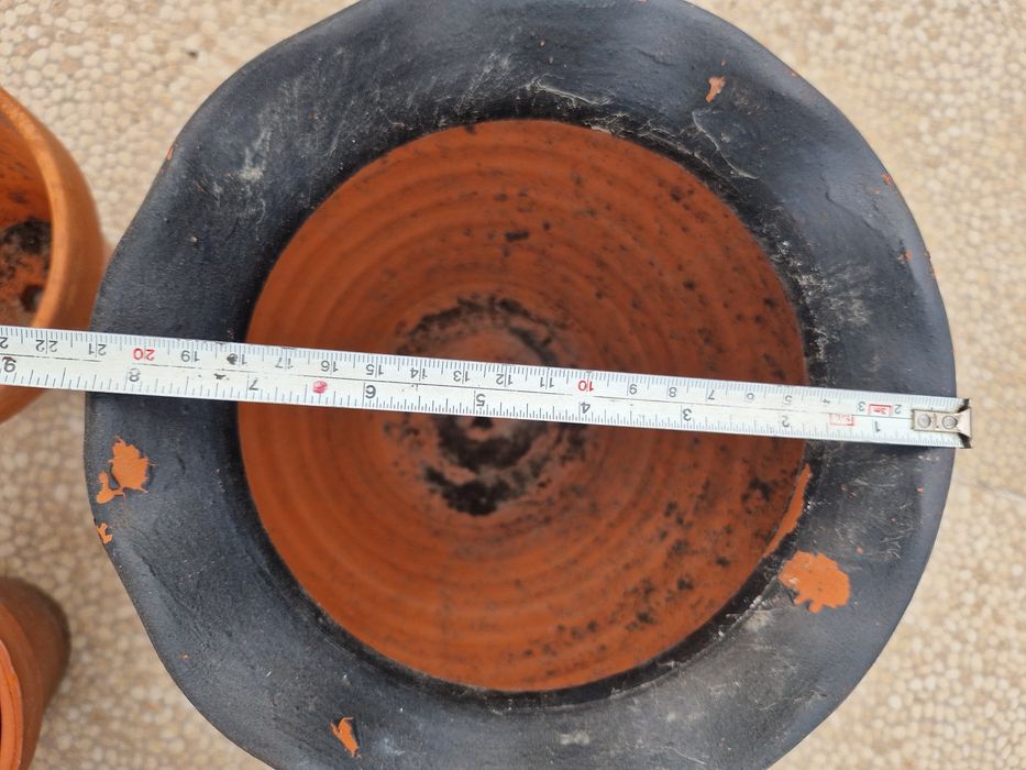 Lote de vasos de barro