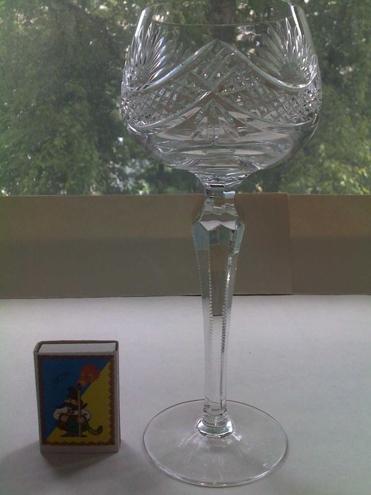 Свадебные бокалы фужеры прозрачный хрусталь гдр