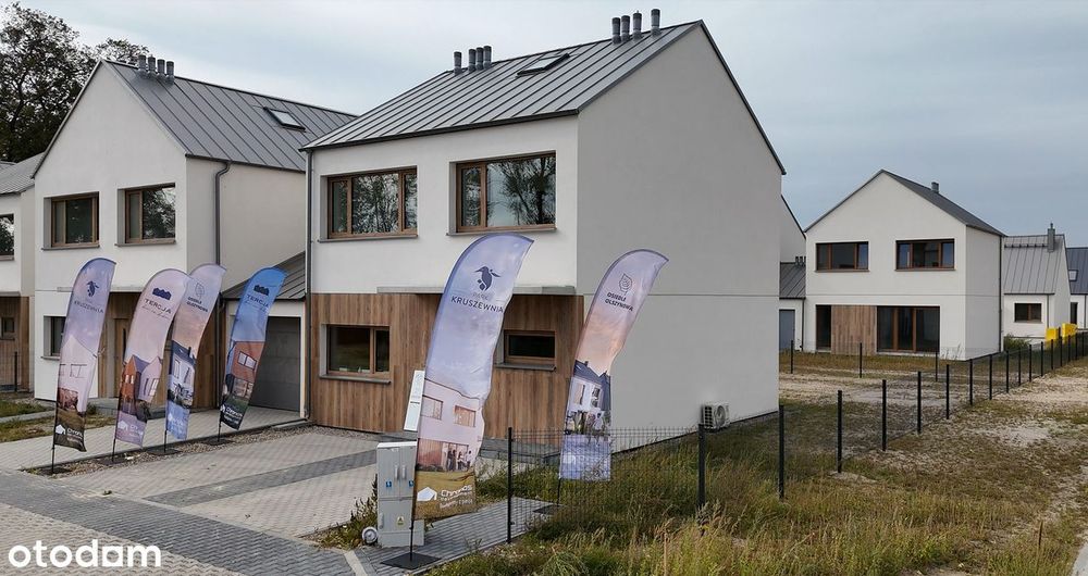 Nowy dom 99,62m2 z ogrodem PARK Kruszewnia PROMOCJA