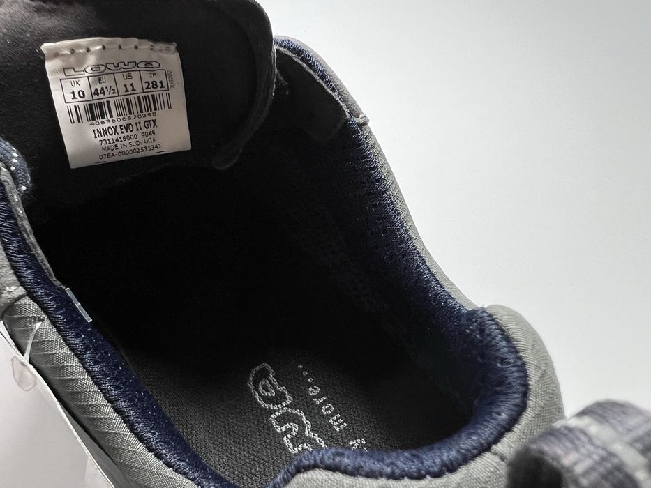 44.5-28.1см ОРИГІНАЛ 100% Кросівки LOWA INNOX EVO II GORE-TEX 311416