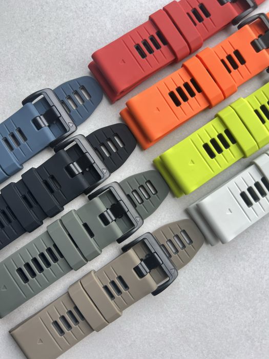 Силіконові ремінці GARMIN QuickFit 20 / 22 / 26 браслет ремешок ремінь
