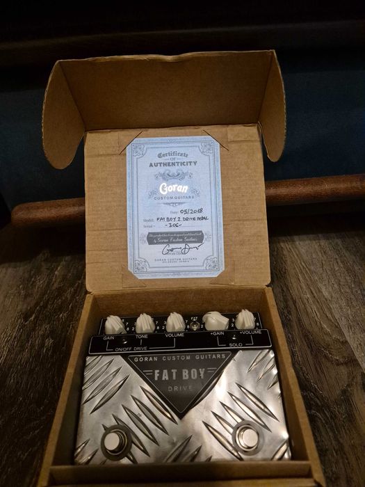 Goran Custom FAT BOY [Fulltone, Analogman, Xotic, Ibanez) overdrive.