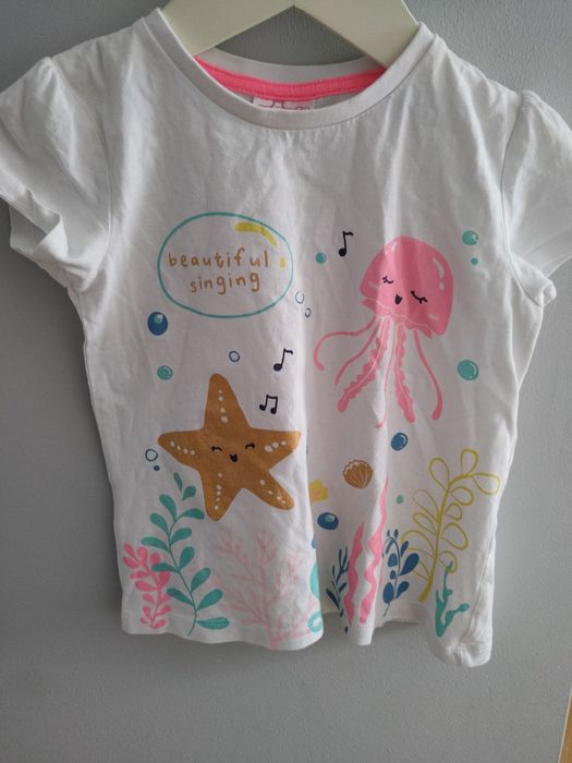 Zestaw na lato 92/98 spodenki bluzki