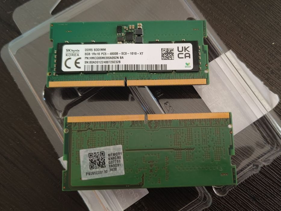 Оперативна пам'ять DDR5 SODIMM ,  16 Гігабайт