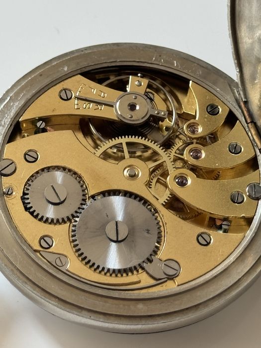 Zegarek kieszonkowy duży średnica 52mm, sprawny