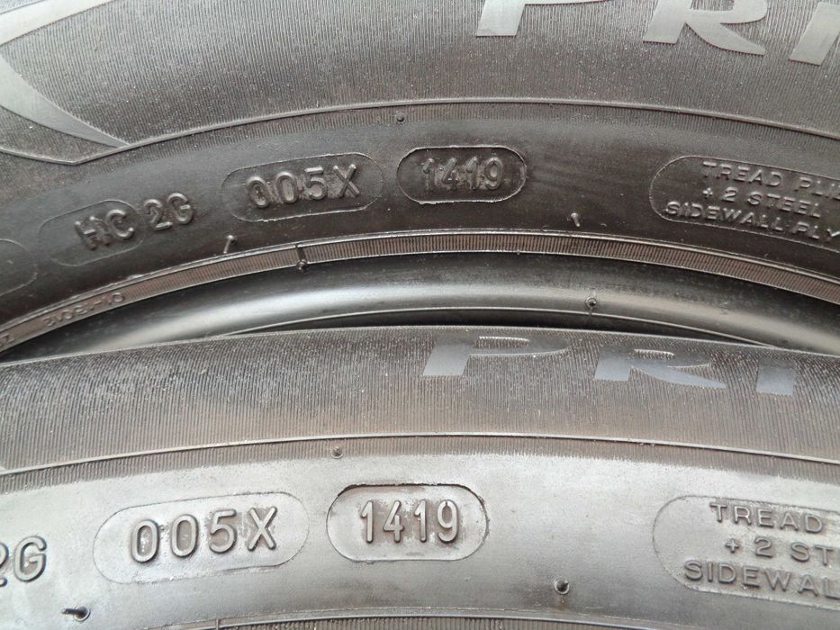 Michelin Primacy 3 S1 205/55r19 made in Spain 2шт 19год, 4,5-5мм, ЛЕТО