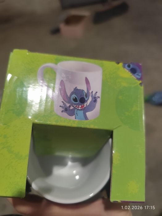 Kubek Stitch do malowania. Zrób to sam