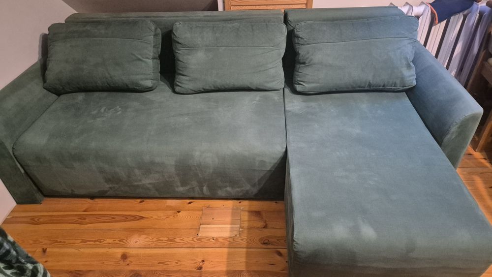 Narożnik  z funkcją spania