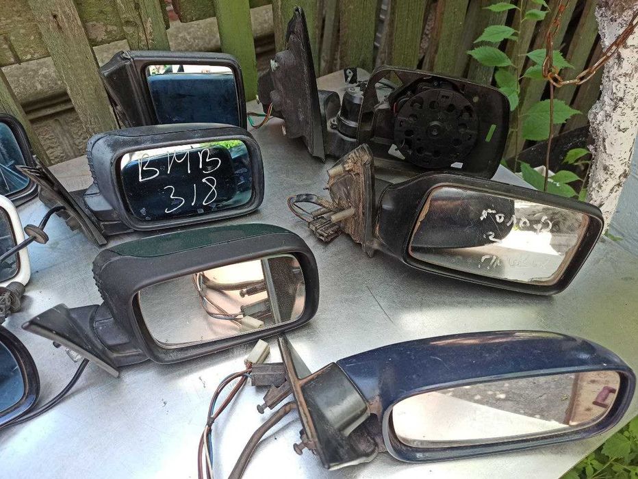 Зеркала бокового вида  BMW e32 e34 e36 e46 X5 Audi Opel Skoda