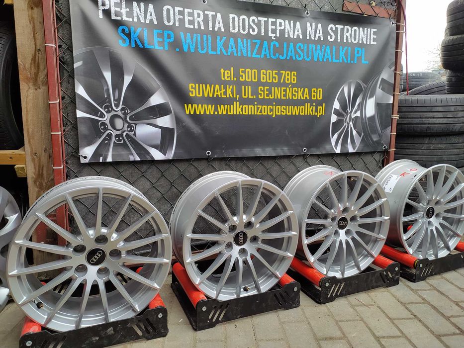 4x felgi R17 5x112 Audi A4 B6 B7 B8 B9 Allroad A5 S5 A6 C6 C7 Q5