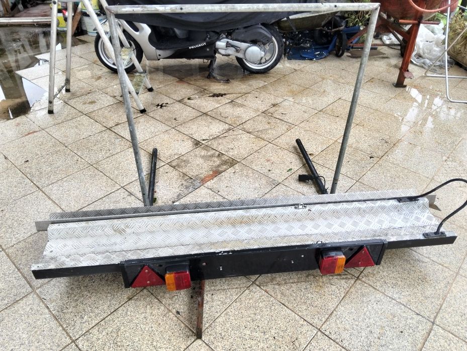 suporte para moto,em autocaravana