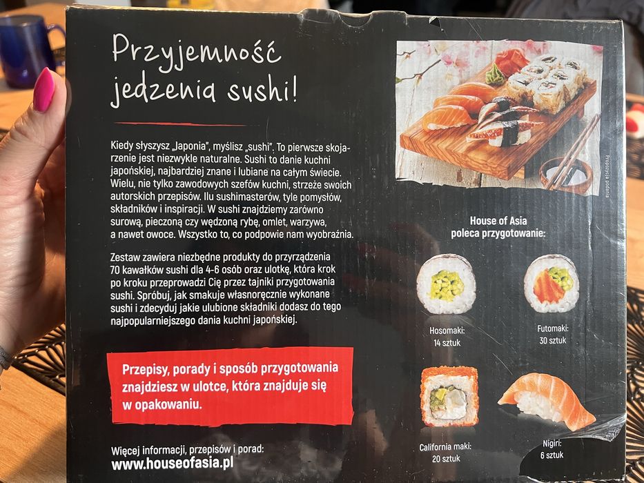 Sushi set (przeterminowane)